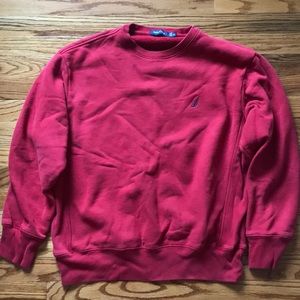 Nautica Red Sweater, size M